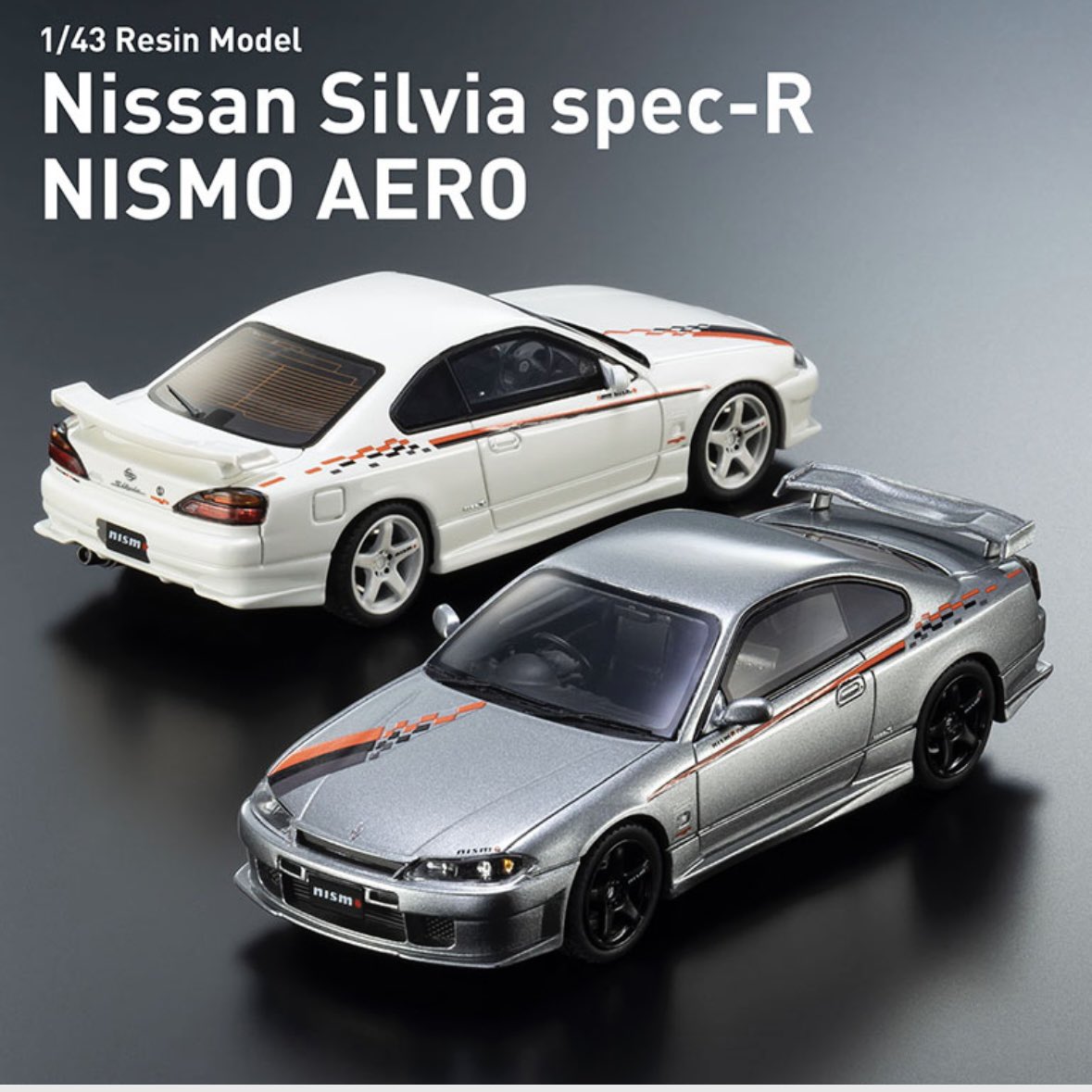 新製品情報 #KYOSHO 1/43 日産 シルビア スペックR ニスモ エアロ