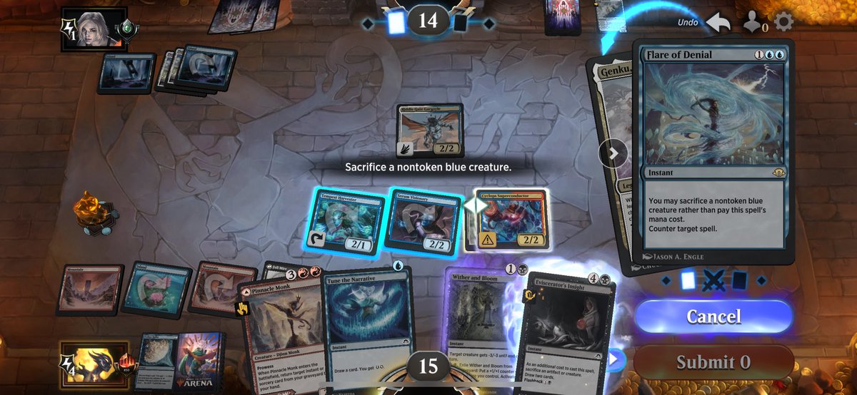 This might be the most absurd blowout I’ve ever hit someone with in my mtg career.