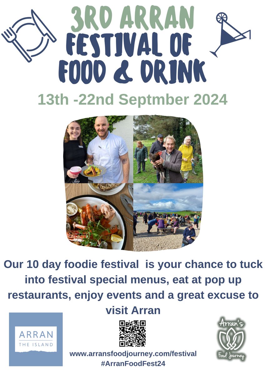 A great time to visit the island and immerse yourself in its amazing food stories!!

#WeAreArran #bellevuefarmarran #farmarran #arran #fooddrink #farmtofork #localfood #foodstories #foodwithintegrity #gorural #visitscotland