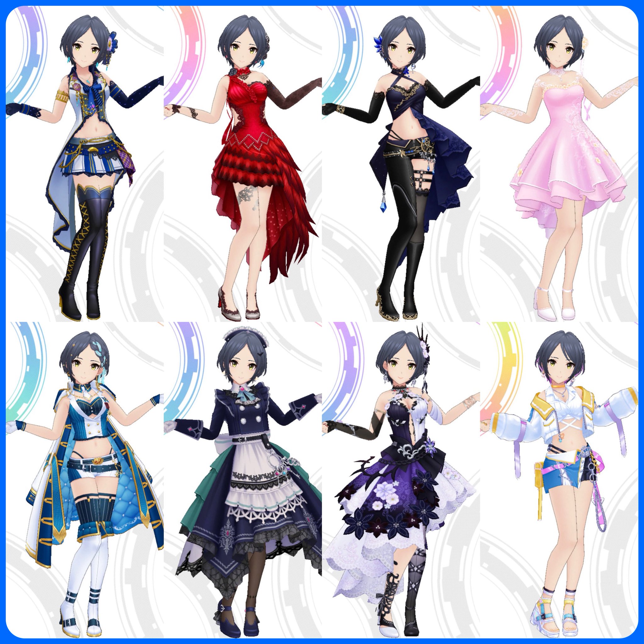 デレステSSR衣装庫୨୧ on X: 