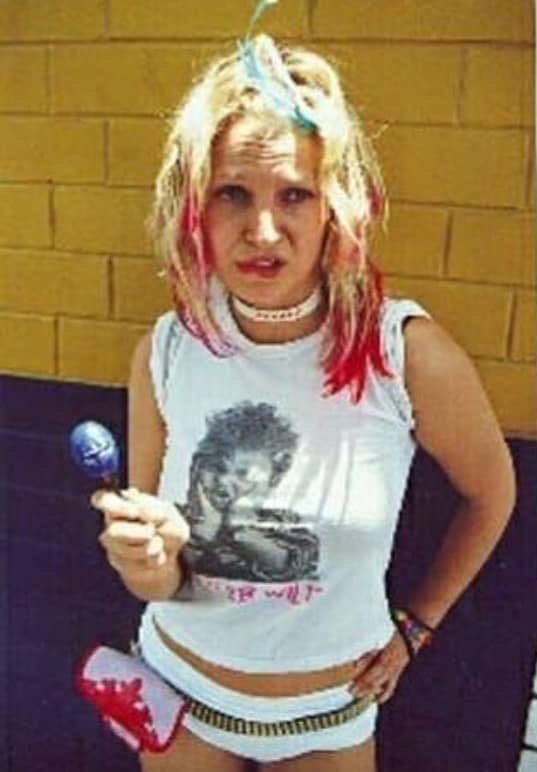 Sia photoshoot in 1999