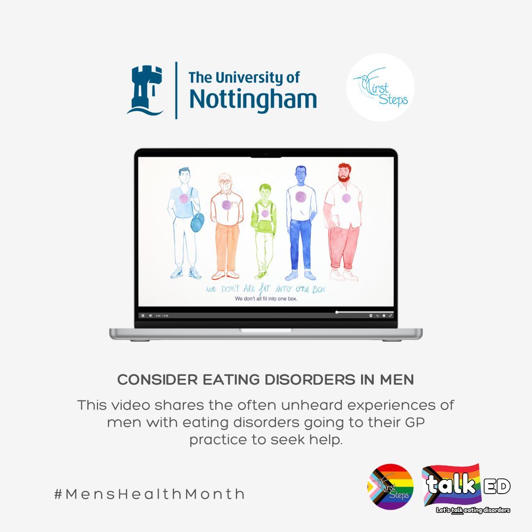 Have you seen the incredible short animation from <a href="/UniofNottingham/">Uni of Nottingham #WeAreUoN</a> and the 'Hungry for Words' research project? The video shares the often unheard experiences of men with eating disorders.

Check it out buff.ly/3XkACt1 
#MensHealthWeek