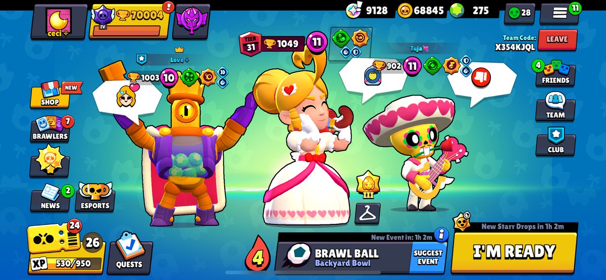 70k with <a href="/StormBS_/">Storm</a> 😘 after another month of playing (<a href="/tuja/">tuja</a> wanted to be in my 70k ss btw so here he is)