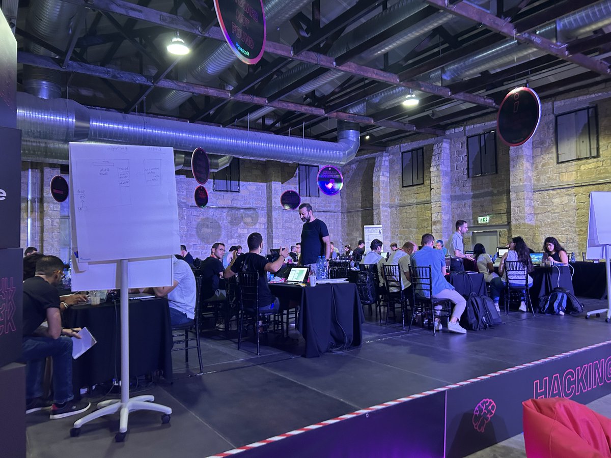 KPMGCyprus's tweet image. George Constantinou, Delivery Lead &amp;amp; Michalis Chrysostomou, Senior Product Manager, Technology Consulting, delivered an insightful workshop on #ProductManagement in Fintech at the #HackAIthon: AI in #Fintech - The Power of Personalization. Explore: bit.ly/3VPlyCP