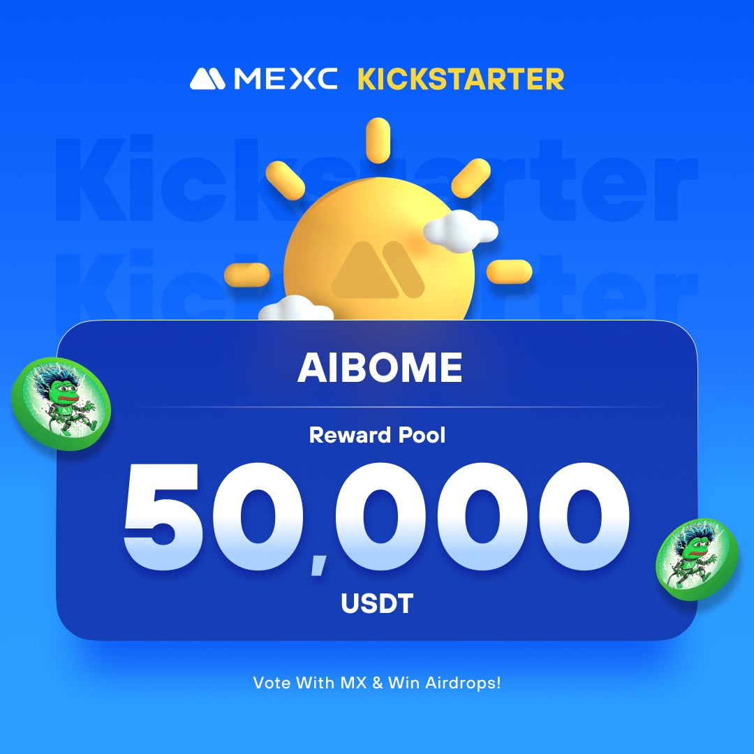 .<a href="/AI_BOME/">AIBOME</a>, your gateway to a vibrant digital economy, is coming to #MEXCKickstarter 🚀

🗳Vote with $MX to share massive airdrops
📈 $BOMEX/USDT Trading: 2024-06-21 15:00 (UTC)

Details: mexc.com/support/articl…