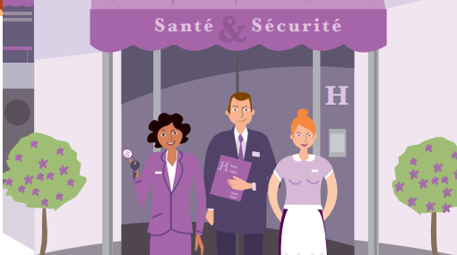 INRSfrance's tweet photo. [EN PRATIQUE] 🛠 Hôtellerie 🛌 : des ressources pour mieux comprendre les risques professionnels, mieux les prévenir et réaliser votre document unique d'évaluation 🎯 .
👉 https://t.co/28VSqVzEvM https://t.co/vpq9j3NFLL