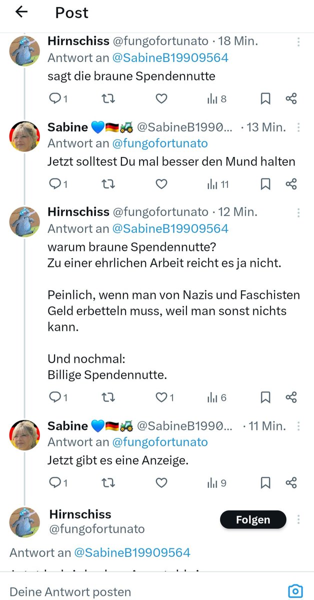 Soll ich den anzeigen?🤔😡