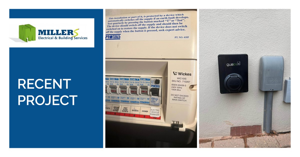 We’ve just installed an electric car charger for a client in New Eltham! 🌟🔋

To ensure seamless and fast charging at home without overloading existing circuits, we also upgraded their fuse board with a higher rated RCD. Now, our client can enjoy fast and safe charging for t ...