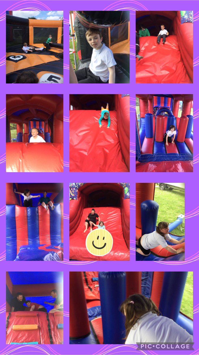 AbbeysL2's tweet photo. We loved the inflatables yesterday afternoon! https://t.co/iQK1EI7Wej