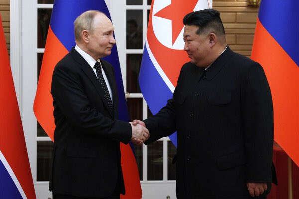Договор о стратегическом военном партнерстве между Россией и С. Кореей аннулирует весь пакет международных ограничений, наложенных на Пхеньян, - Михаил Подоляк...
А КНДР размером с Евразию +Африка, к чему они стремятся, сама наложит санкции. Будет жостко всем. Оптимизма нет…