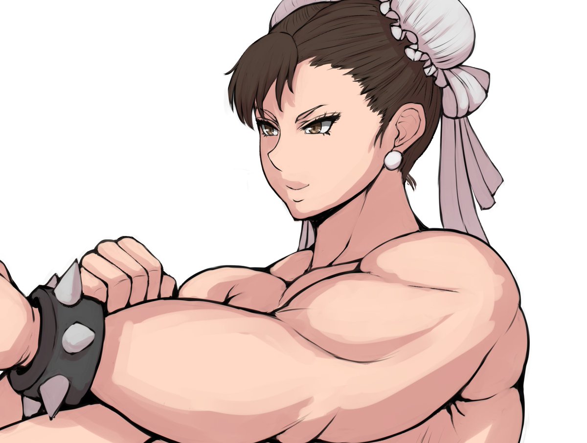 春麗描いてます 