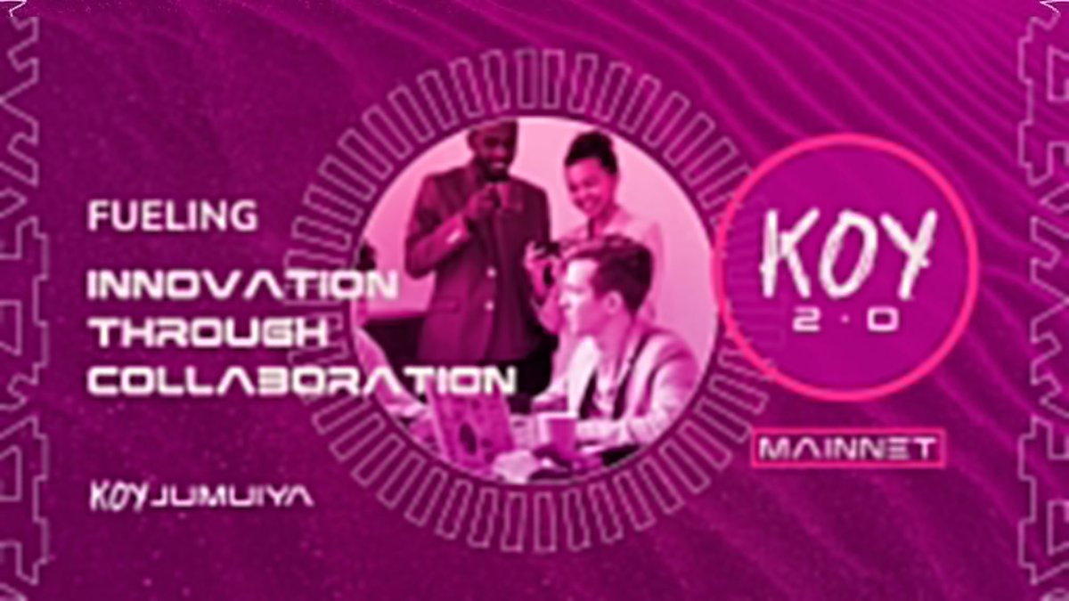 Nyamisa_Chela's tweet image. 🌟 Join the revolution! 🌟

We invite you to be part of the @KOYJumuiya DAO. 

Stay updated with the latest news, events, and opportunities in the KOY ecosystem. 

Together, we grow stronger! 💪✨

#KOYv2 #KOYJumuiyaDAO #KOYJumuiya $KOYN