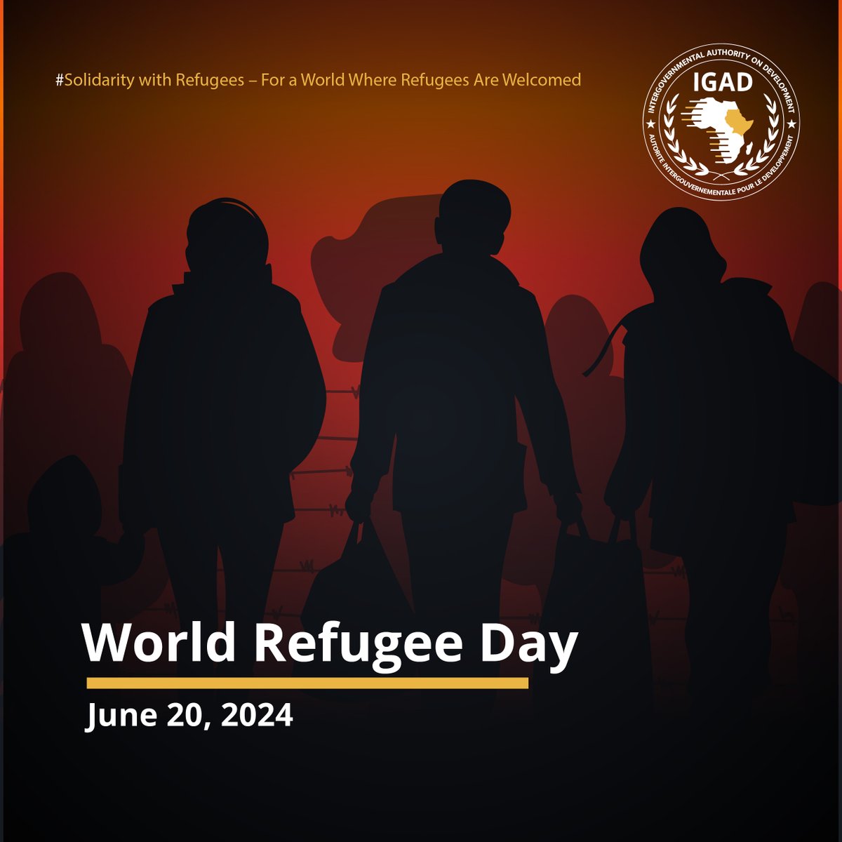 World Refugee Day: Solidarity with Refugees: Holistic Support Beyond Boundaries:

In the IGAD region, solidarity with refugees entails embracing comprehensive and inclusive approaches that cater to their immediate and long-term needs. It involves ensuring refugees feel welcomed,