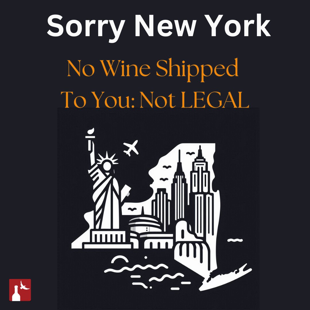 If you live in NY and if you want the right to have wine shipped to you from out-of-state stores and wine-of-the-month clubs, then tell the geniuses that make the laws: winefreedom.org/wine-consumer-…