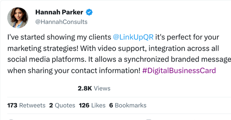 philliptsegura's tweet photo. I'm blown away by how @LinkupQR is helping professionals &amp; enterprises boost their connections and growth. Your success stories fuel the passion to innovate!

Thank you for choosing LinkupQR as your digital business card. 🌟

📲 Create your card today: https://t.co/U7mMireMbR