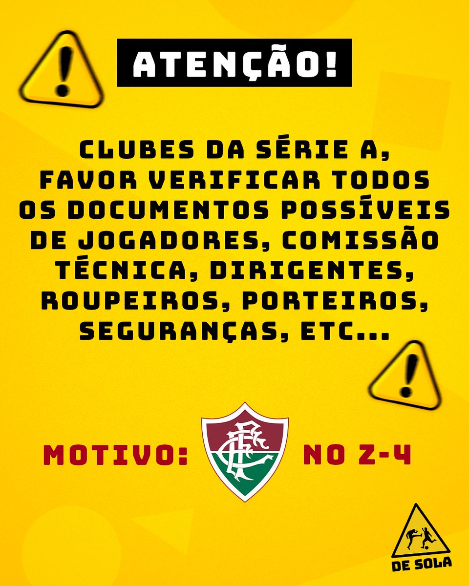 desolaoficial's tweet photo. É melhor abrir o olho... 👀 https://t.co/cH2tELSmPq