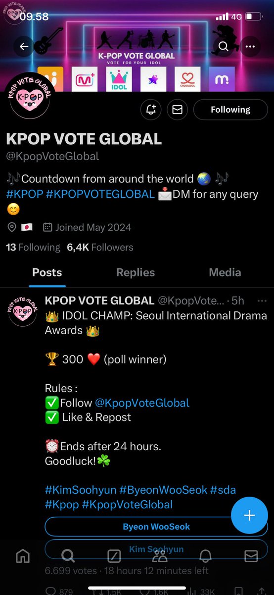 haloholaw's tweet photo. @KpopVoteGlobal Done for #kimhyeyoon https://t.co/wCS5eNtB7n