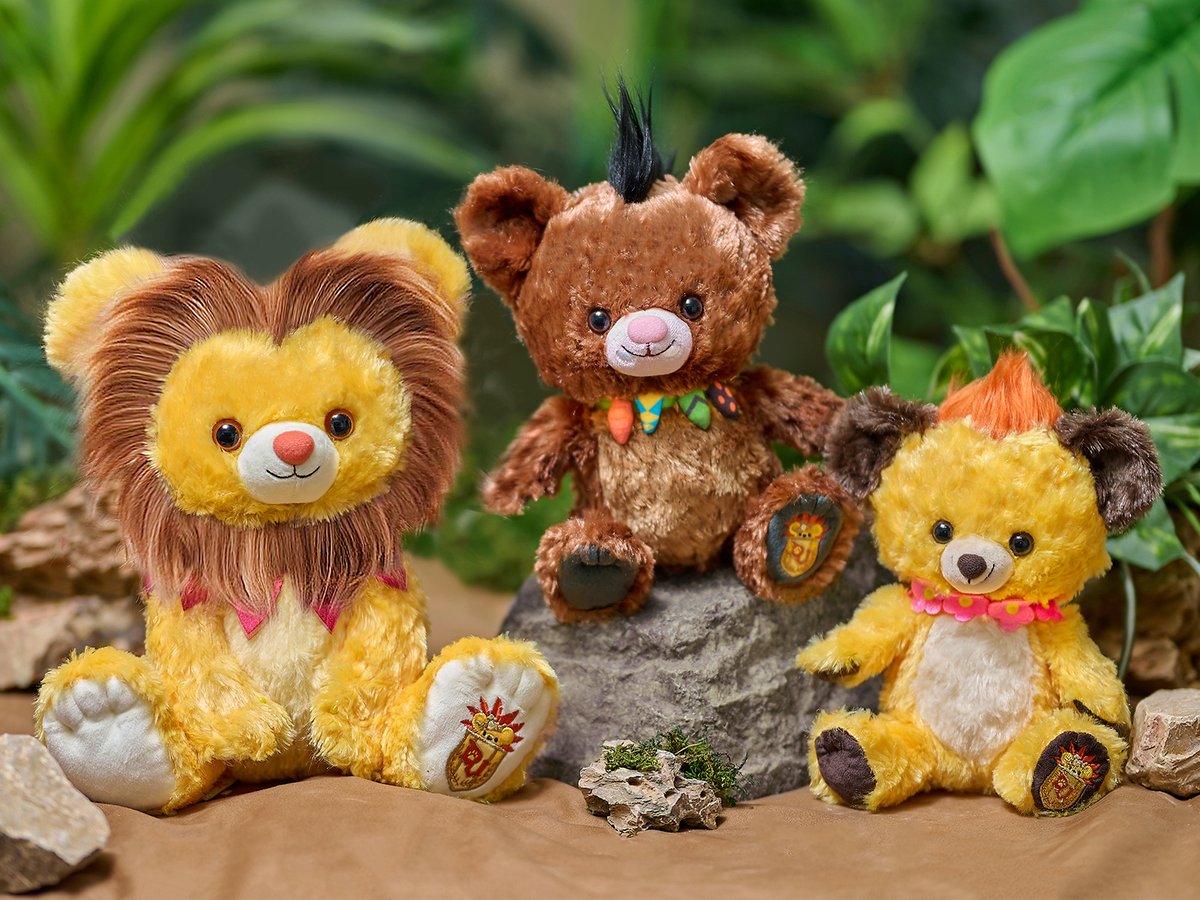 ユニベアシティ から 『#ライオンキング』モチーフの仲間が登場