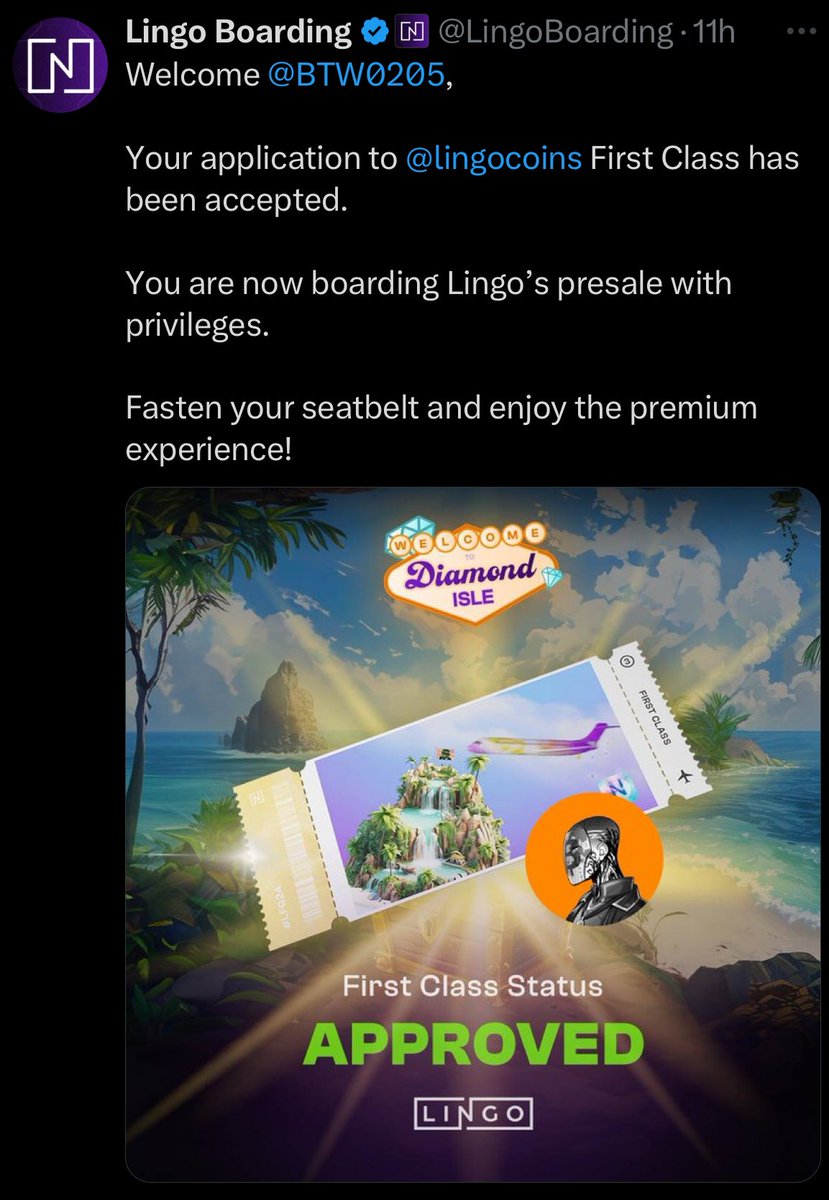 0902_phoebe00's tweet photo. Hope you all make it there lingo fam best of luck to everyone 
Manifesting for getting tagged in approval post by $lingo @Lingocoins   #lingoisland #lingocoinfarming
@LingoBoarding https://t.co/4lFdKBEPye