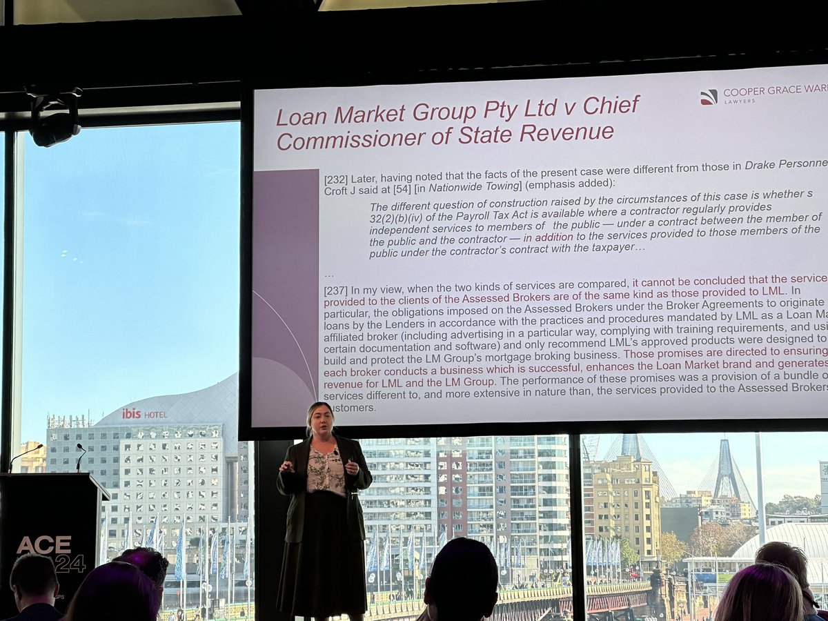 MaxGrowthHQ's tweet photo. ‘The latest on payroll tax saga with’ with Sarah Lancaster, Cooper Grace Ward at @AcctsDaily Accounting Conference & Expo 2024 at @hyattregency #payroll #tax #accountant #maxgrowth #accountingsummit @MaxGrowthHQ @TeddyK_FCPA #advisor #accounting #expo https://t.co/OarHVNr4aK