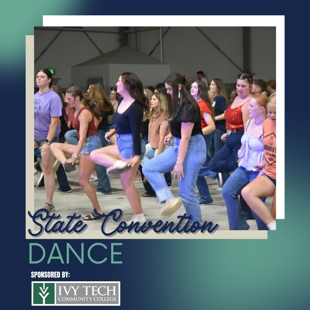 Indiana FFA Members danced their hearts out at the 2024 State Convention Dance! Thank you, Ivy Tech, for sponsoring! #DiscoverINFFA