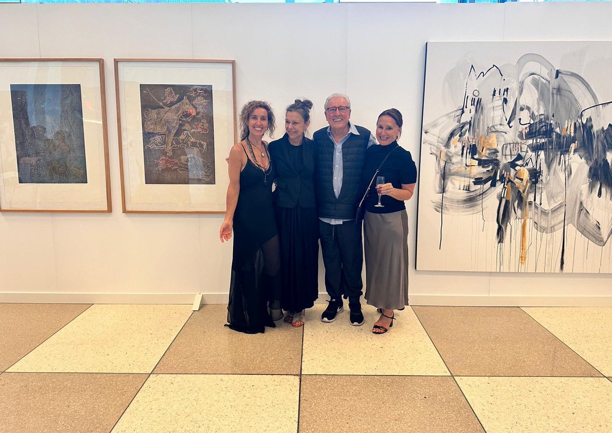 UruguayONU's tweet photo. Lugar: Kuwait Room, ingreso al edificio de ONU. Gracias a los excepcionales  artistas uruguayos  Rimer Cardillo y Vicky Barranguet, y la especial participación de Patricia Bentancur. https://t.co/SbezCmpxmi