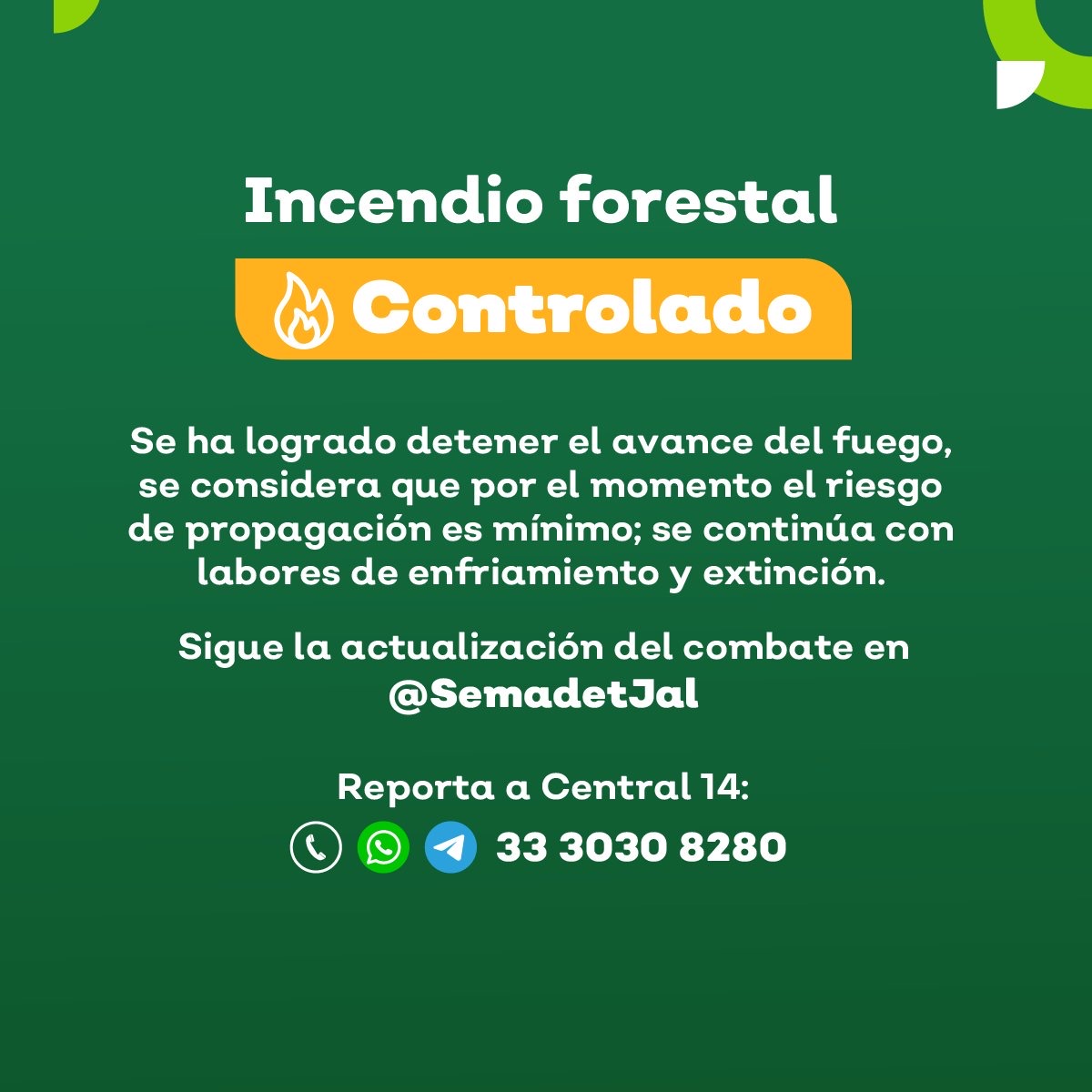 Reporte Forestal Jalisco tweet media