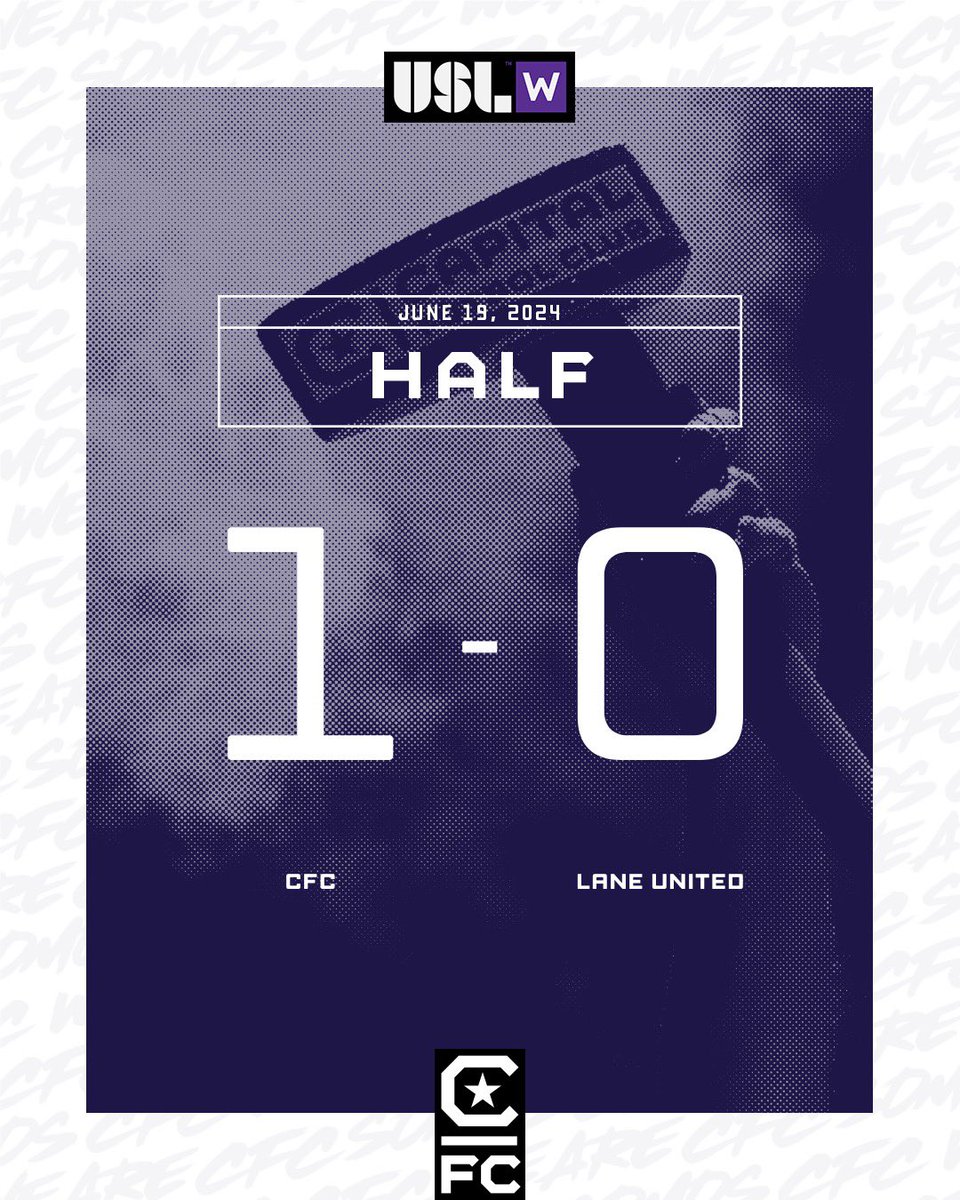Early goal by #4 Alysia gives us the halftime lead!

1-0 

#PlayforHer #cfcatletica #somoscfc