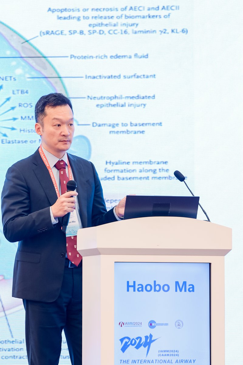 Honored to present at the International Airway Management Society 2024 Conference in Shanghai and receive the Training Award.