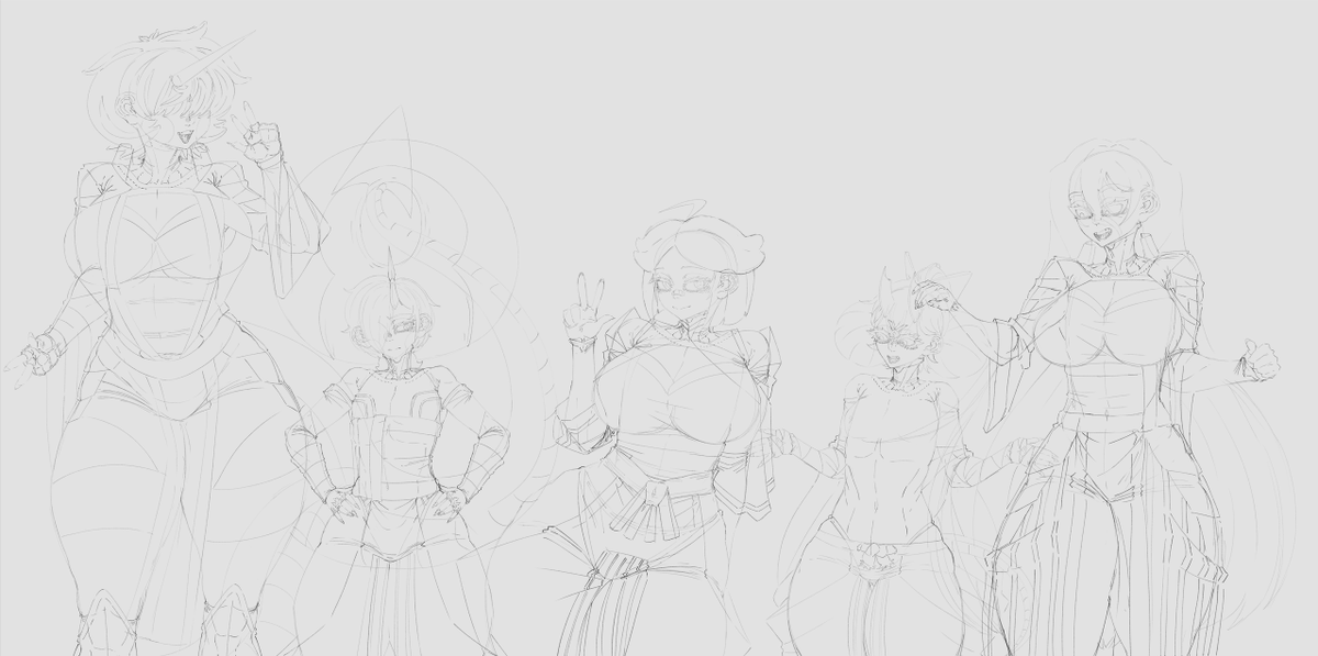 Ok, all the sketches are done im gonna make a desk pad out of them, tell me if any of you guys want one and i'll make it so you can get one too, it's 36 by 18 btw.