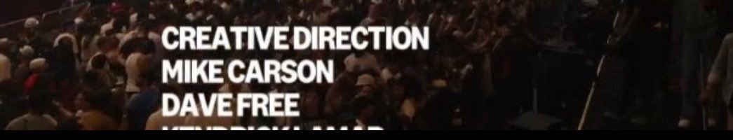 Mike Carson &amp; Dave Free : Creative Direction.

This is ALL you need to see in the credits. 

That’s like having Kobe/Shaq of creatives.