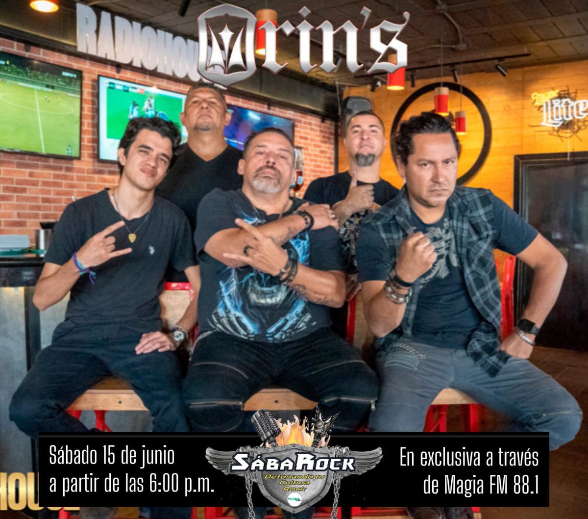 Orins Banda de Rock tweet media