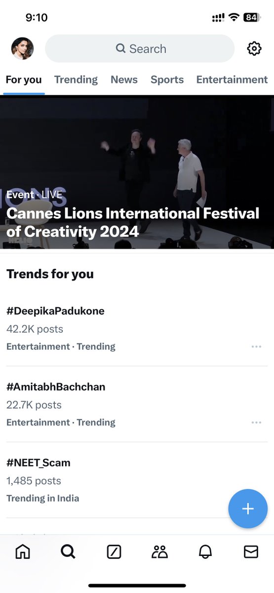 deepika_adorer's tweet photo. What’s the matter!! she just attended her upcoming film event and look at her name trending with 40k plus hashtags. JUST QUEEN THINKINGS 🫡👑 #DeepikaPadukone https://t.co/pTVk1CG0gN