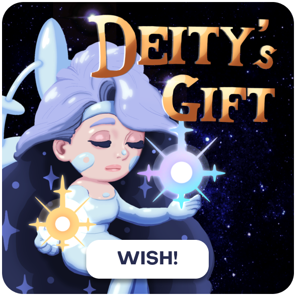 CeluvPlay's tweet photo. Hello Astian~!

We’re super excited to announce that 'ASTIA MEDAL', the top game in CeluvPlay's 'Game Center', has been upgraded into 'DEITY'S GIFT'! Dive into our enhanced CeluvPlay universe and check out the new game!

Check out more details!
👉https://t.co/gUXEAltQPF