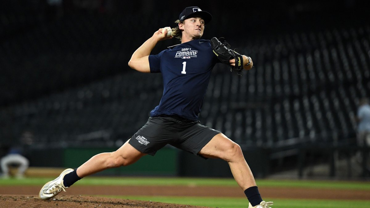 Day 2 of the MLB Draft Combine brought some new names to the forefront.

Here are the top performances and advanced metrics leaderboards: atmlb.com/3KPzLcs