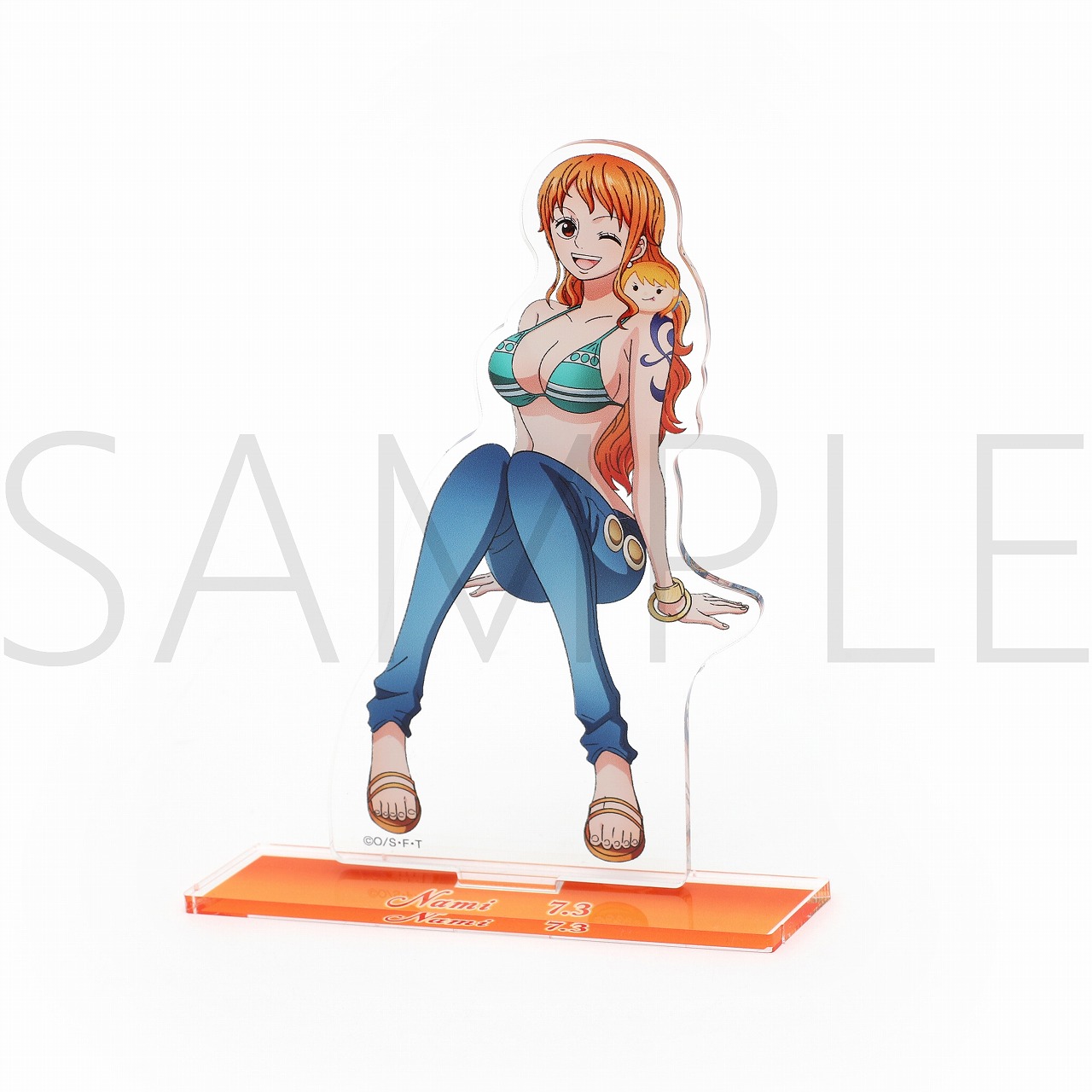 ONE PIECE アクリルスタンドキーホルダー ナミ ワンピース