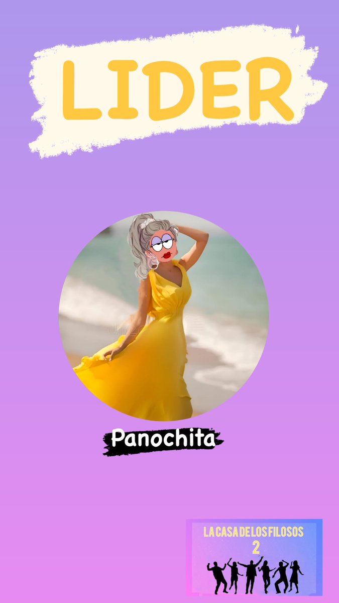 SoyLobaAuuuu's tweet image. Felicides panochita eres la líder, tendrás inmunidad y podrás salvar a uno de los nominados en la próxima placa #LCDLFilosos2