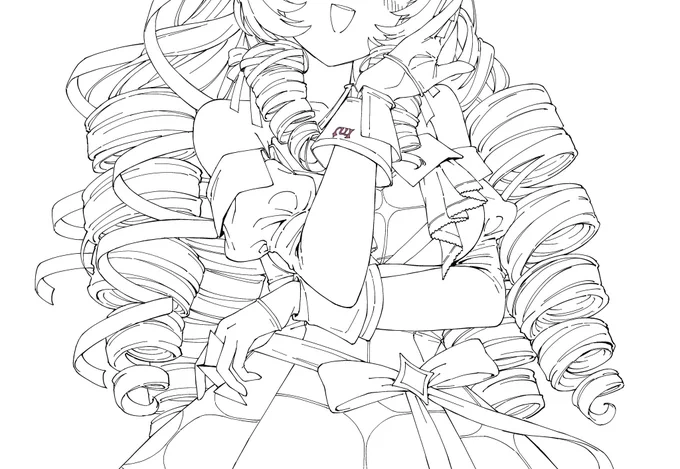 一生分のお嬢様ロールを描いた、見てくれ 