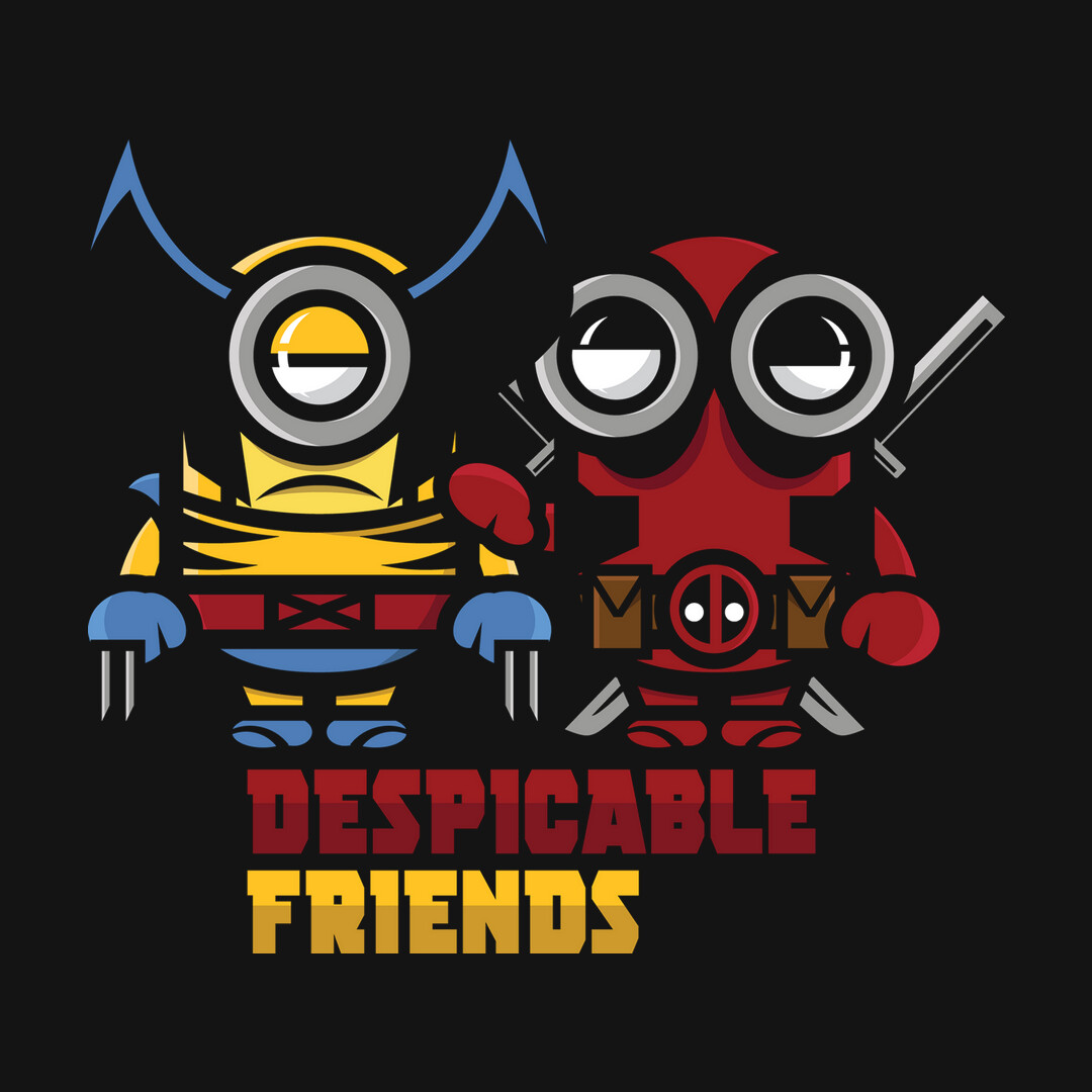 teefury's tweet photo. THE DAILY | “Despicable Friends” by #jrberger starts at just $13 today only at #TeeFury! ⚡
https://t.co/AIv6Cvl3Uq
#teeoftheday #tees #nerdytees #popculturetees #ootd #graphictees #cooltees #movies #superhero #comedy #mercenary #antihero #comic #minions #friends https://t.co/VrYEXVxUiL