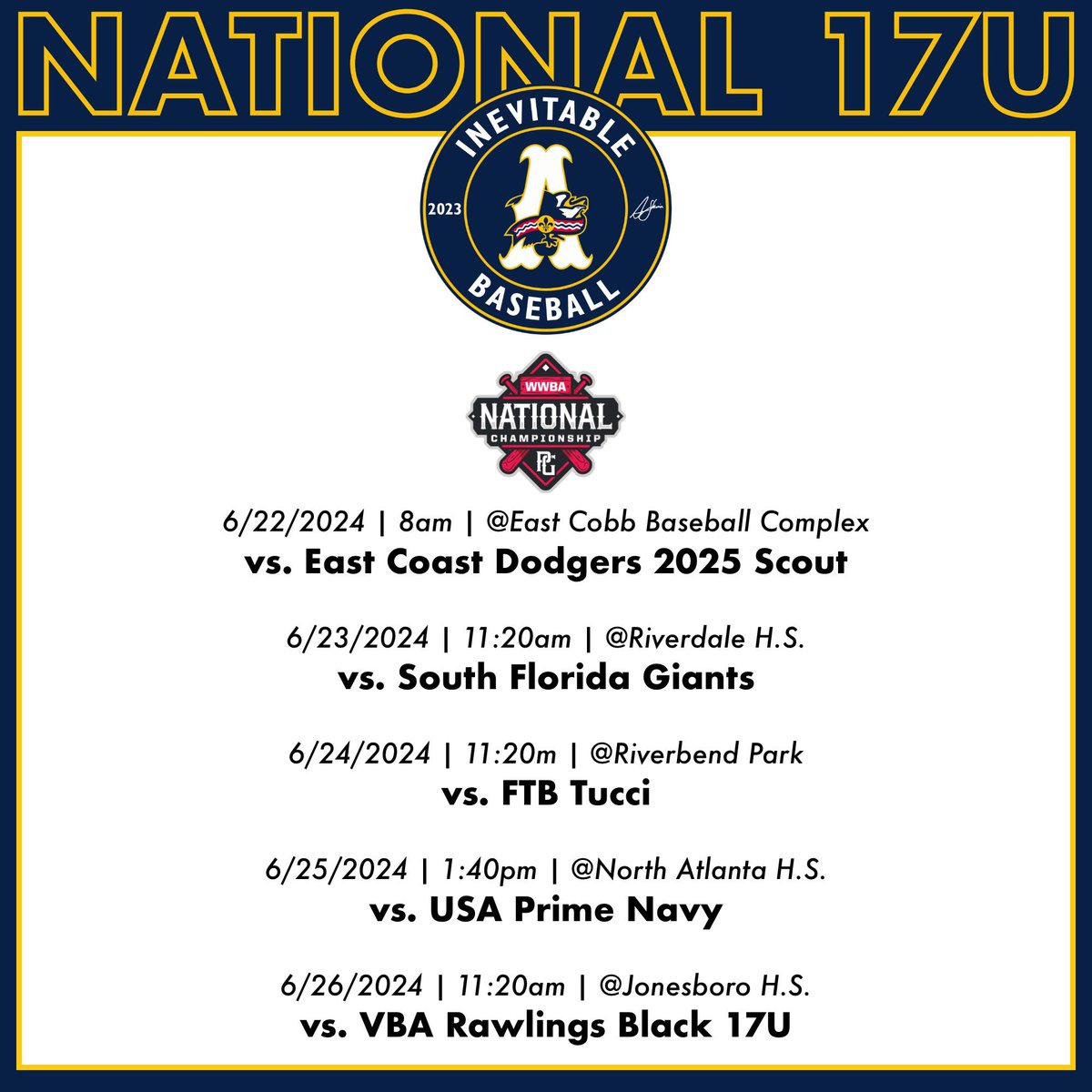 NickHerrinBSB's tweet image. Schedule change: