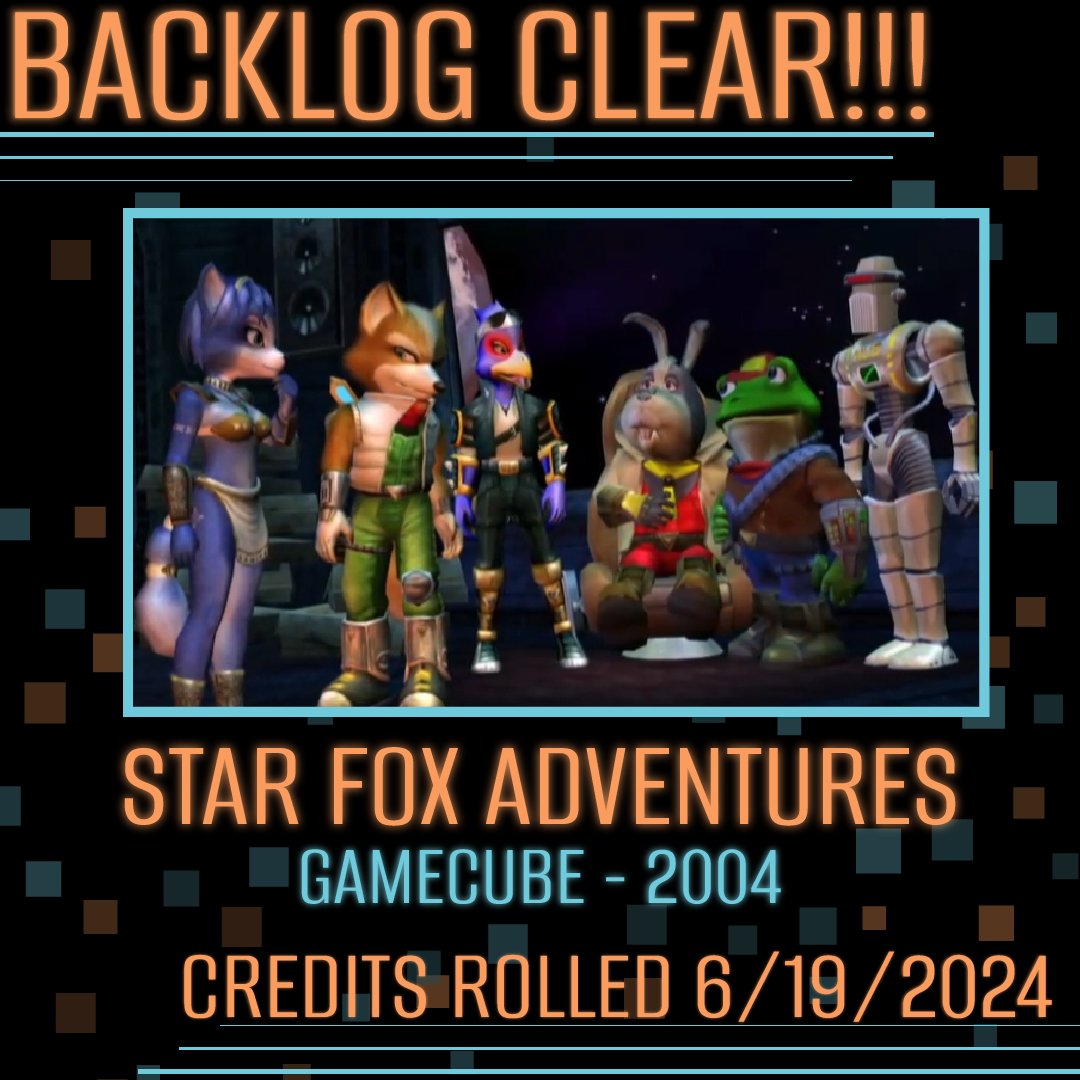 TonyBlue87's tweet photo. No game has ever been so mediocre and boring to suddenly deliver the single most bewildering final hour of an ending. Star Fox Adventures is one of the weirdest games I have ever played, for all the best and worst reasons.
#starfox #retrogaming #clearingthebacklog https://t.co/314PwY6JUh