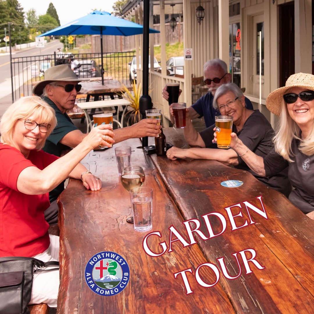 AlfaClubNW's tweet photo. Don't miss the recap of Club's Garden Tour https://t.co/mt5AZ5HiqV https://t.co/OD8RPQrjsQ