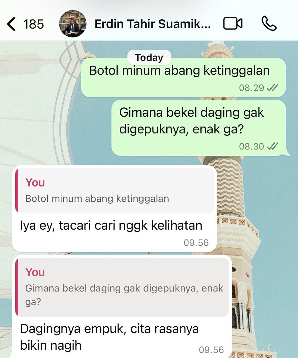 Si selalu nodong minta testimoni 🤣🤣