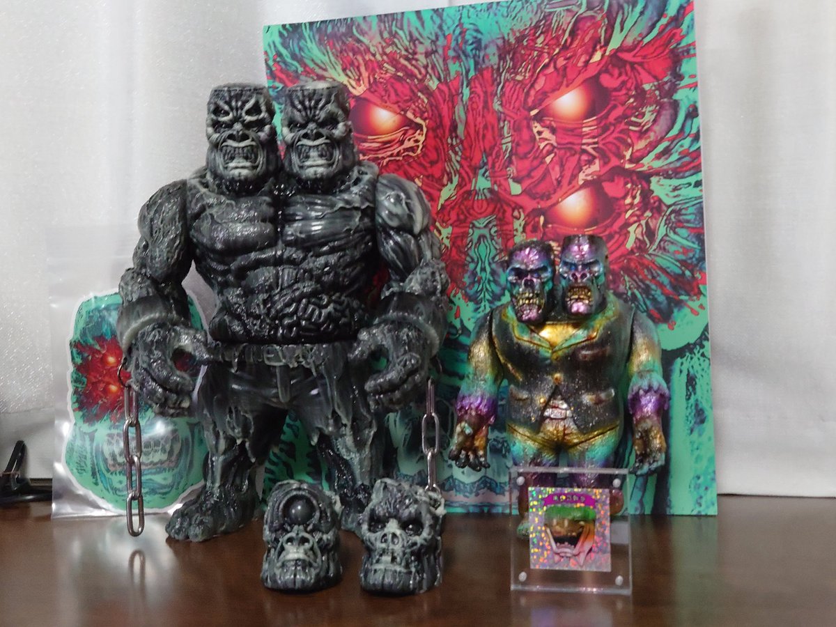 墓場の画廊さんよりジャイアントゴリラフランケンがご到着しました