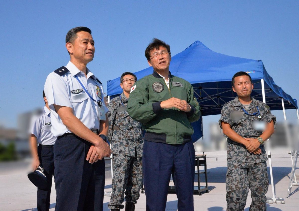 6月14日、三宅防衛大臣政務官は、市ヶ谷に所在する空自中部高射群第1