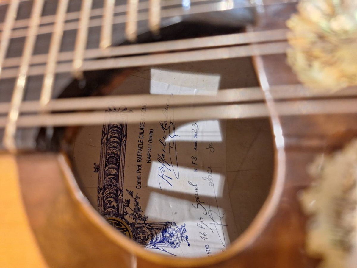 shima_kinshicho's tweet image. マンドリンのご紹介✨
#Calace 16bis Special はナンバーシリーズとクラシコシリーズをミックスした限定モデル！
ふくよかで全く新しいカラーチェサウンドの登場と言えます😊
表板杉の柔らかく表現力のある音色は #島村楽器 錦糸町マルイ店でしか体験できません👍
ぜひお試しください。
#カラーチェ