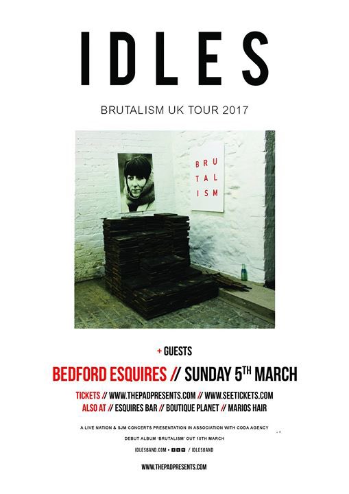BedfordEsquires's tweet photo. @musicvenuetrust The brilliant @idlesband are headlining @EOTR and the other stage at Glastonbury. They played Esquires in 2017 just as they released their debut album. The gig that launched a thousand T-shirts. #itstartedhere https://t.co/4wn1vSpHjW