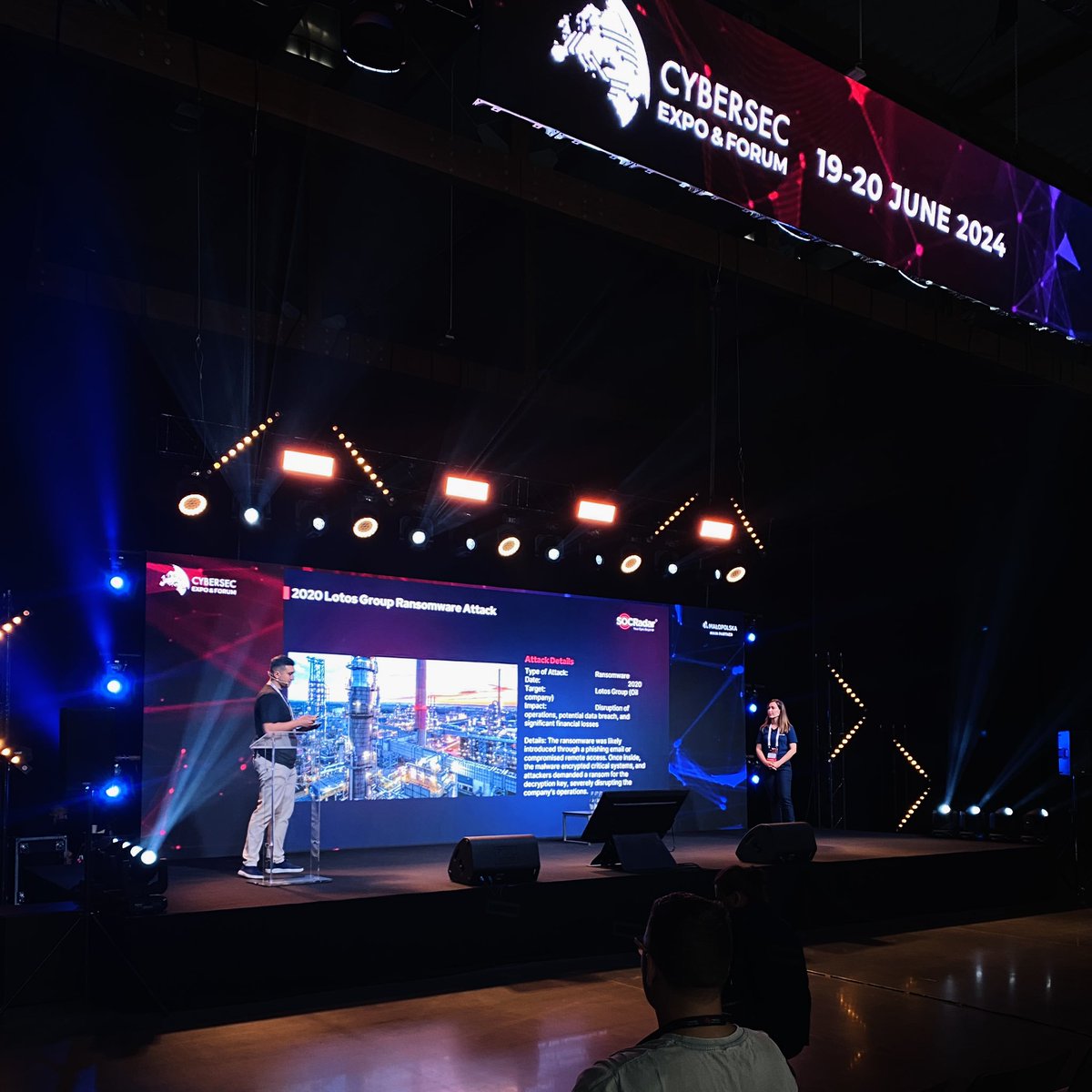 We start a second day of #CS24_CEE with <a href="/socradar/">SOCRadar®</a> presenatation: „NEGOTIATING WITH CYBER CRIMINALS: LESSONS LEARNED FROM $100M RANSOMWARE CASES”.
The speaker are Azra Xheladini and Burak Uyduran. Join us! ✅