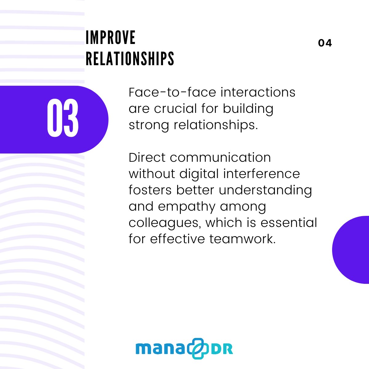 In our hyperconnected digital world, taking a break from our screens is more than just a relief—it's a necessity for mental and physical health. At ManaCare, we're dedicated to fostering comprehensive employee wellness. Here’s an in-depth look at the science-backed benefits: