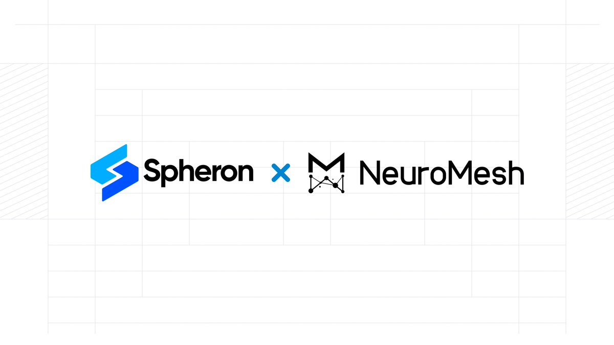spheron's tweet photo. Real "Open AI" must be decentralised
​
That's why we are excited to announce our partnership with @NeuroMeshInfo — the distributed AI training network 🌐
​
Our On-Demand DePIN for GPU Compute will allow NeuroMesh to train AI models effectively
​
#Spheron x #NeuroMesh = Evolved AI